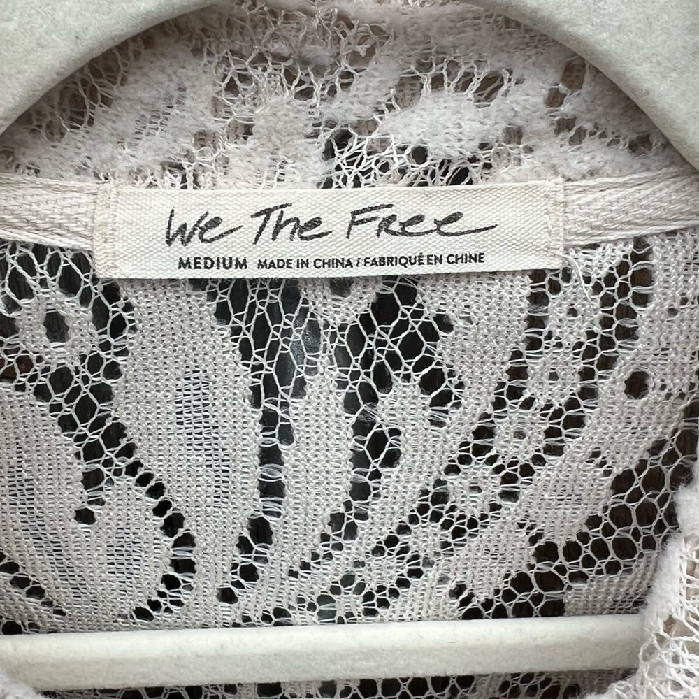 Free People RubyJacket in Ivory Lace M - Picture 5 of 5